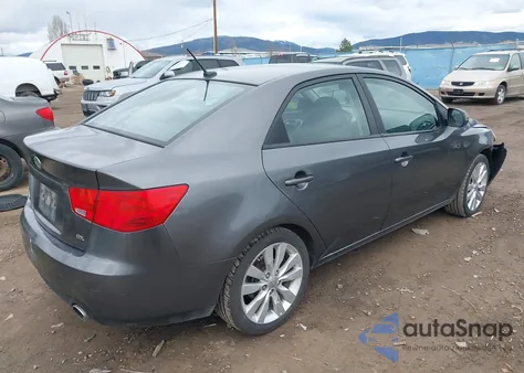 2013 Kia Forte Sx из США, поврежденный, VIN KNAFW4A39D5733596